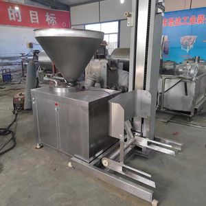 2-5年保証手動自動油圧空気圧機ソーセージ充填機ツイストとクリッパー付き - Product Image 4