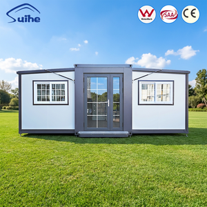 Maison modulaire préfabriquée en conteneur extensible <span class=keywords><strong>de</strong></span> 20 pieds avec cuisine, salle <span class=keywords><strong>de</strong></span> bain et <span class=keywords><strong>espace</strong></span> <span class=keywords><strong>de</strong></span> vie - Product Image 1
