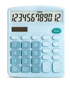 Office Solar Energy 12 Digitis Electronic Solar 2 Power Custom Calculator Manufacturer Financial Calculator Printing