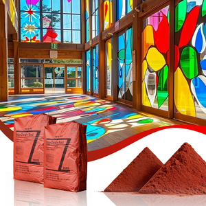 Eisenoxidrot Hochtemperaturbeständiges & Hochchromatisches Kernpigment für Glasfärbung - Product Image 1