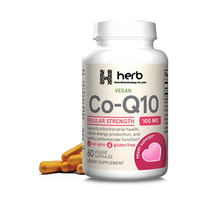 Suplemento Alimenticio de Coenzima Q10 de Marca Privada ODM/OEM, CoQ10 en Polvo a Granel, Cápsulas de CoQ-10 para Adultos - Product Image 1