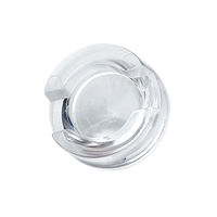 90 Lensa Optik Plano-Convex untuk Kamera CCTV IR Diameter 13mm PMMA Transmisi Tinggi Pilihan Multi-Sudut Kompatibel dengan LED IR PCBA