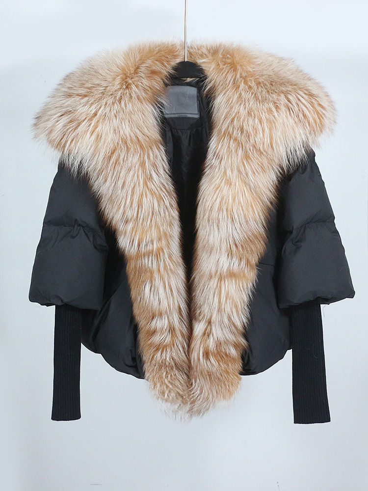 Black with Crystal Fox