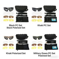 Lunettes tactiques AB Zone, vente directe usine, pour tir CS, couleur désertique kaki, polarisées, pour ski, cyclisme, extérieur, résistantes au vent et aux chocs