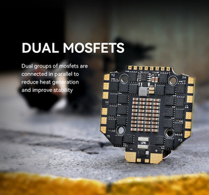 ESC T-MOTOR C80A 4 en 1, compatible con voltaje 4S 5S 6S 8S, orificio de montaje de 30.5*30.5mm, firmware de alta velocidad BLHELI32 - Product Image 4