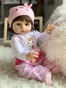 Muñecas R&B De <span class=keywords><strong>Reborn</strong></span> Coco para <span class=keywords><strong>Niñas</strong></span>, Muñecas <span class=keywords><strong>Baratas</strong></span> en Oferta, Bebés de Silicona de Cuerpo Completo, Muñeca de Silicona Líquida, Molde de Silicona, Cuerpo Completo Negro - Product Image 6