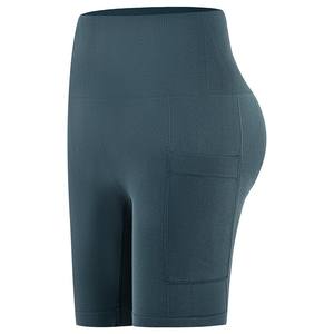 Leggings de yoga et de sport pour femmes, taille haute, sans couture, avec poche latérale, contrôle du ventre, lifting des fesses, anti-exposition - Product Image 6