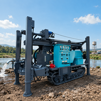 Foreuse rotative portable Feiyang pour l'échantillonnage de roches et la construction de puits d'eau, avec moteur diesel-pneumatique