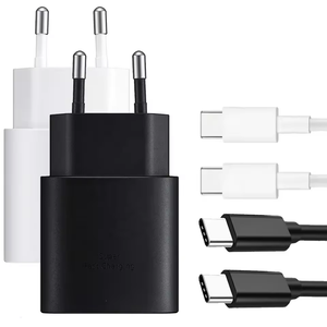 Caricatore USB C da 25W con Spina EU UK US, Adattatore PD, Caricabatterie Rapido Tipo C per Samsung - Product Image 4