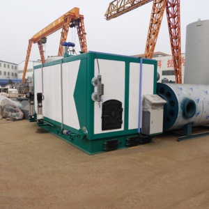 หม้อไอน้ำแบบท่อไฟแนวนอนชนิดขดวนสำหรับการเผาไหม้ชีวมวลและถ่านไม้แบบแรงดันต่ำ - Product Image 3