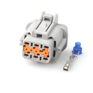 Conector Impermeable de 6 Pines para Nissan Teana, Enchufe de Faro Delantero de Plástico Blanco IP20, Terminal Macho y Hembra - Product Image 2