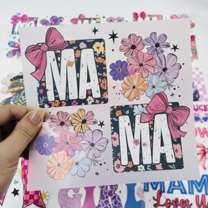 Transferencias de Papel para Impresión de Pantalla Táctil Suave Personalizadas al por Mayor, Diseños de Transferencia de Calor DTF Listos para Imprimir, Pegatinas para Camisetas - Product Image 4