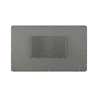 PC Panel Industri 23,8 Inci dengan Prosesor Intel, Monitor Layar Sentuh HMI, Operasi 24x7, Dual LAN, Casing Tanpa Kipas, Mendukung Windows dan Linux