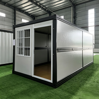 Maisons conteneurs modulaires pliables et démontables de 20 et 40 pieds, directement de l'usine, pour projets d'hébergement de travailleurs