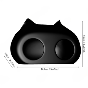 Refugio para Peces <span class=keywords><strong>de</strong></span> Resina Gruesa y Duradera, Cueva para Acuario, No Tóxica, Segura para la Reproducción, Refugio para Peces Pequeños y Medianos con Forma <span class=keywords><strong>de</strong></span> Gato, Refugio Térmico para Peces - Product Image 6