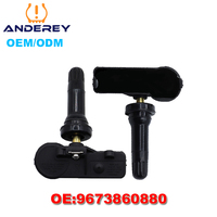 ANDEREY OE 9673860880 untuk Sensor Tekanan Citroen Peugeot OEM Sensor Tekanan Ban TPMS Berkualitas Tinggi Suku Cadang Mobil