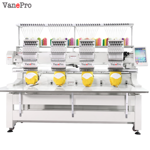 Nouvelle machine à broder industrielle multifonctionnelle à écran tactile informatisé 4 têtes 400x450mm pour vêtements et broderie à plat à usage domestique - Product Image 5