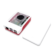 Boîtier officiel d'origine pour Raspberry Pi 5 avec ventilateur à température contrôlée, coque de protection pour Raspberry Pi 5