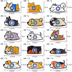 Adorables Spinners de Dedo con Temática Canina, con Diseños de Shiba Inu y Corgi, Lindos Mini Fidgets, Juguete Sensorial - Product Image 5