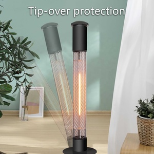Chauffage extérieur infrarouge électrique mobile OEM, étanche IP65, pour terrasse - Product Image 1
