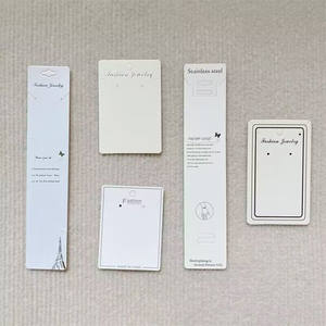 Scheda di visualizzazione in carta personalizzata per accessori per capelli - Product Image 4