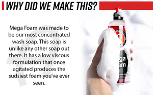Venta Directa de Fábrica - El Mejor Jabón para Lavado de Autos con pH Ideal para Cañón de Espuma, Lavadora a Presión o Pistola de Espuma, en Envase Mega Foam Gallon, Producto para el Cuidado del Automóvil - Product Image 3