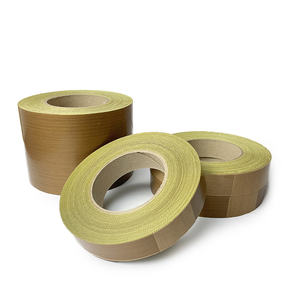 Özel yüksek sıcaklığa dayanıklı güçlü yapıştırıcı PTFE fiberglas bez yapışkan bant vakumlama makinesi makine için PTFE bant - Product Image 3