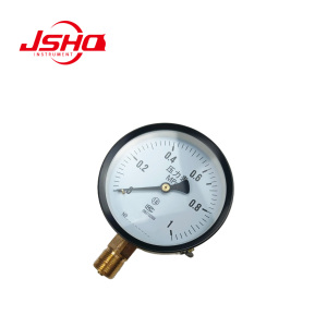 कारखाने गर्म-बिक्री jshq सामान्य दबाव गेज Y-100 0 ~ 60mpa स्टेनलेस स्टील थ्रेड कनेक्शन - Product Image 2