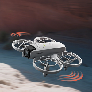 Drone aérien V53 avec évitement d'obstacles, fonction Suivez-<span class=keywords><strong>moi</strong></span>, contrôle <span class=keywords><strong>par</strong></span> application, manévres acrobatiques, télécommande 2.4G, quadricoptère 4 axes, jouet RC d'intérieur WiFi - Product Image 4