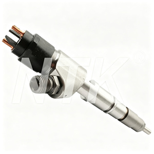 Injecteur de carburant diesel Bosch 0445120066, pièces de rechange moteur pour système de carburant Common Rail 0445 120 066, excavatrice argentée - Product Image 2