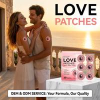 Patchs d'amour professionnels OEM aux ingrédients naturels pour l'équilibre hormonal et le soutien énergétique quotidien