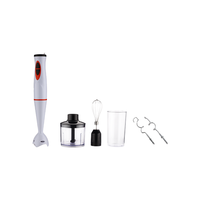 Mixeur Plongeant Portable Professionnel 400W à Double Vitesse, Facile à Nettoyer, avec Fonction Broyage, Idéal pour Usage Domestique et Hôtelier