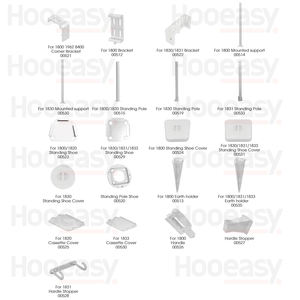 Hooeasy Toldo Todas las piezas de la serie Soporte de motor Brazo plegable Tubo de rodillo Caja de cambios Manivela Barra de torsión <span class=keywords><strong>Toldos</strong></span> Accesorios - Product Image 4