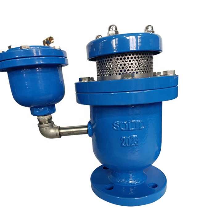 Ductile Iron FGP4X Compound Quick Air Release Valve for Water Industrial Usage