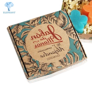 Custom Eco Friendly Paper Biodegradable Kraft Soap Bar Case Packaging Box - Product Image 2