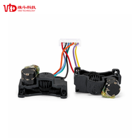 Moteur pas à pas micro 6 mm VGSM0608 NEMA 3 3,3 V 2 phases 18 degrés avec boîte de vitesses 80,5:1 pour équipement médical et caméras