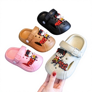 Claquettes d'été Nezha EVA pour enfants, à bout fermé, motif dessin animé, semelle souple antidérapante, style <span class=keywords><strong>Crocs</strong></span>, pour extérieur et plage, unisexe, bébé et parent-enfant - Product Image 1