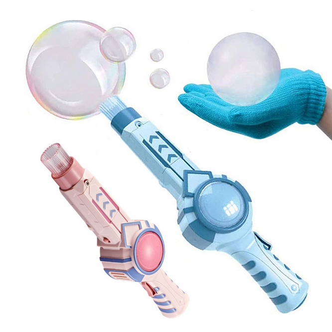 Children для Magic LED Bubble Machine с Music, USB Electric Smoke, Summer Elastic Bubble, Outdoor Toys