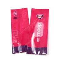 Emballage PLA de qualité alimentaire pour glaces, sacs pour glaces, sacs en plastique pour sucettes glacées, sacs en PE à fermeture éclair