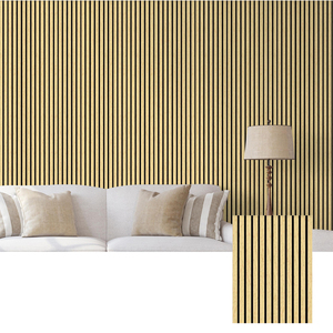 Paneles Acústicos de Madera SONSILL, Diseño Moderno, Paneles Acústicos de Listones de Madera para Estudio de Grabación - Product Image 2