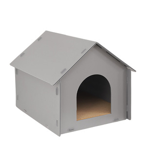 บ้านแมวกลางแจ้งทรงสี่เหลี่ยม ป้องกันแสงแดด กันน้ำ ใช้ได้ทุกฤดู สำหรับแมว - Product Image 3