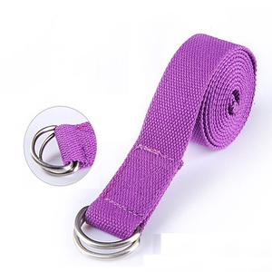 183*3.8cm Eco Friendly Coton Yoga Stretch Ceinture Exercice Fitness organique Yoga Stretch Bracelet Personnalisé Imprimé - Product Image 3