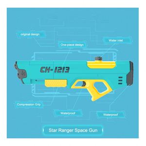 Pistolet à eau automatique numérique pour enfants, jouet de tir à pression, pistolet à eau réaliste pour l'été - Product Image 3