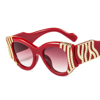 Gafas de Sol de Marca para Mujer, Estilo Moderno, Gafas de Sol Metálicas de Moda 2024, Gafas de Sol Extra Grandes de Lujo con Perlas para Mujer