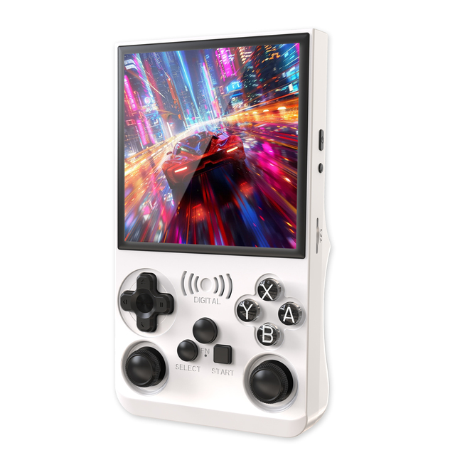 GAMINJA 4 Inch IPS Screen Linux Open Source with Wifi for Multiplayer Global Network Retro Portable Handheld Game Console
