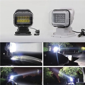 Lampe de travail LED <span class=keywords><strong>rechargeable</strong></span> 12V de bonne qualité, magnétique, 7,8 pouces, 50W, avec télécommande et rotation de la tête à 360° - Product Image 3