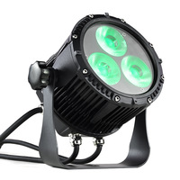 Projecteur LED matriciel mini Par ZY 3*20W RGBW 60W 4-en-1 avec contrôle DMX512, étanche IP65 pour concerts en extérieur et discothèques DJ