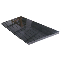 Plancher inférieur de prix de granit noir absolu chinois pur Shanxi noir