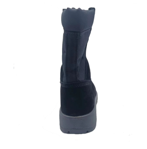 Bottes tactiques de combat en daim TSB21-4, promotion stock, cuir de vachette véritable, daim DMS, noir, bleu marine - Product Image 6