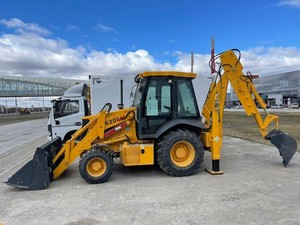 Retroexcavadora 620CH 8T, la más vendida, con fuerza de ruptura de 60 kN, cucharón de carga de 1.0 m³, excavadora de construcción 4x4 - Product Image 3